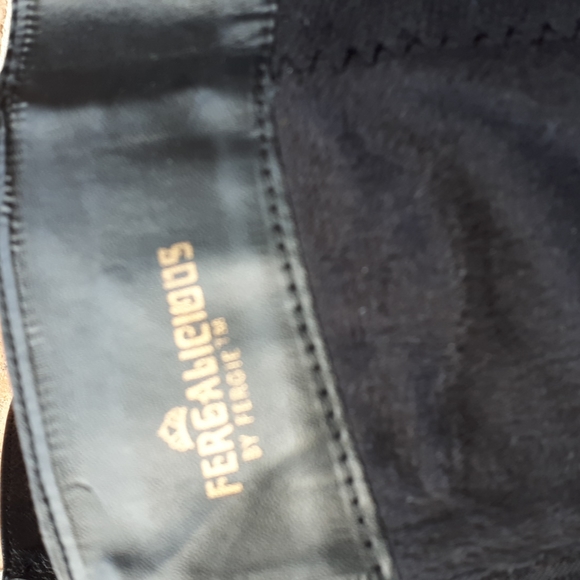 Size 8 Fergalicious by Fergi Low Heel Tall Boots - Picture 10 of 13